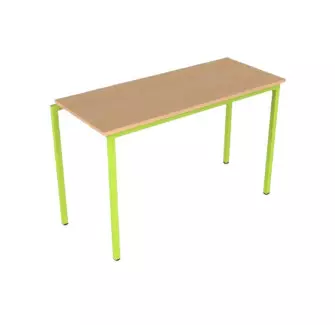 Table scolaire empilable